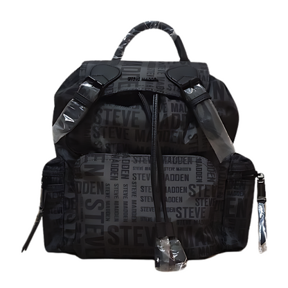 Mochila Steve Madden Original Color Negro Modelo Do328735 Urbana Bsolly