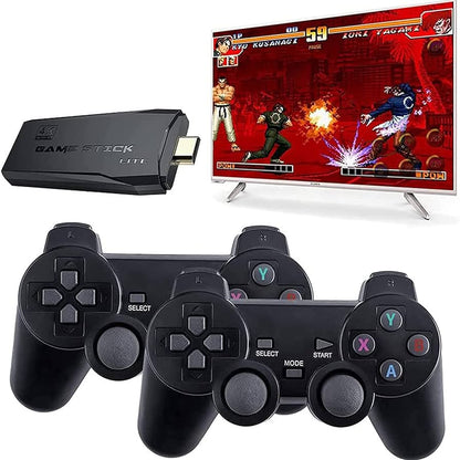 Consola de videojuegos Retro, Game Stick Lite, 10,000 juegos, HDMI, controles inalámbricos