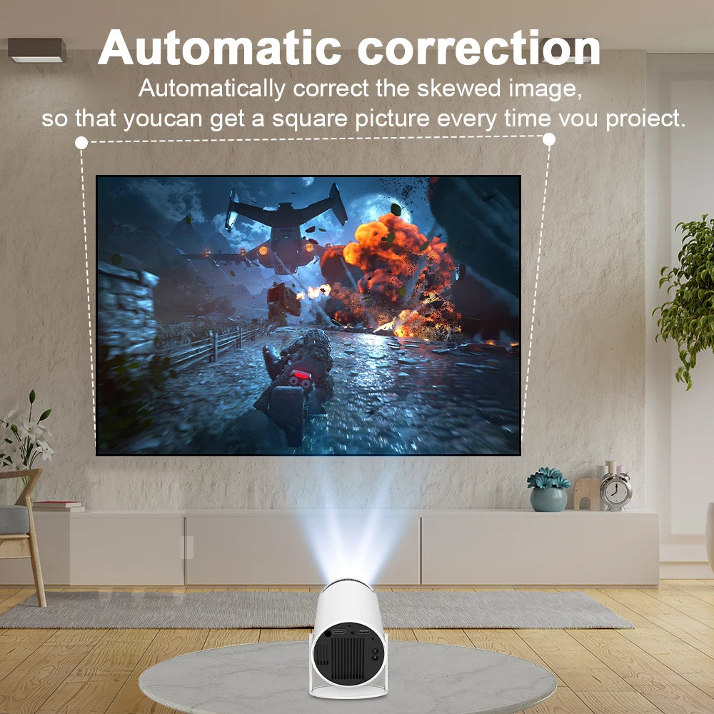 Projector Magcubic HY300 Android 11 260 ANSI Dual WIFI Allwinner H713 BT5.0 1280*720P Home Cinema Outdoor portable HY300 Pro